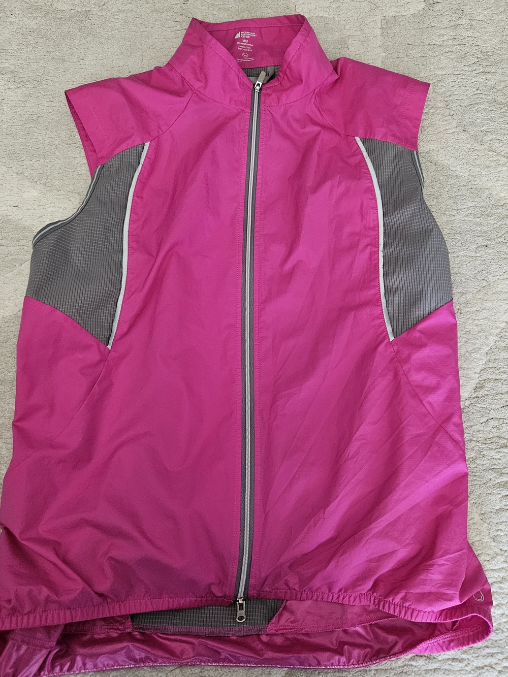 Mec Pink Windbreaker Vest